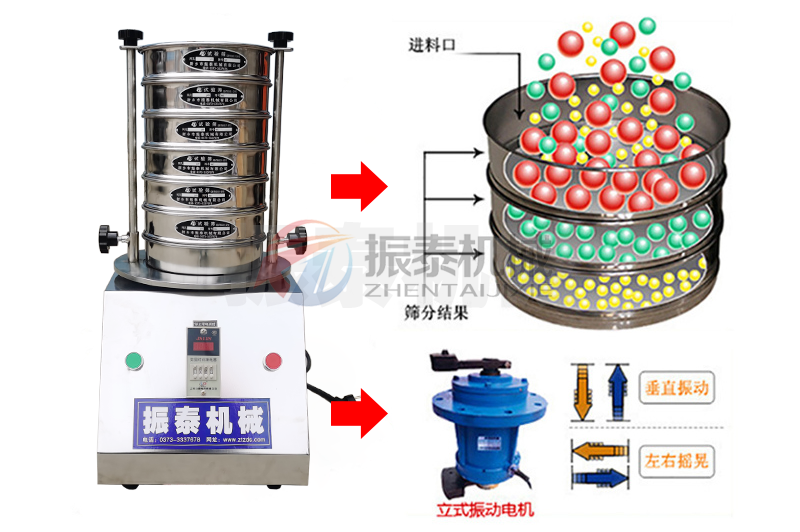 飼料試驗(yàn)篩工作原理