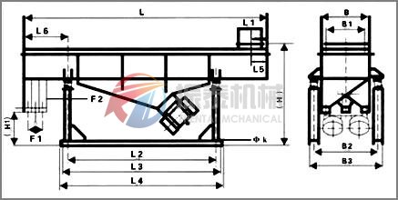 直線振動篩安裝圖